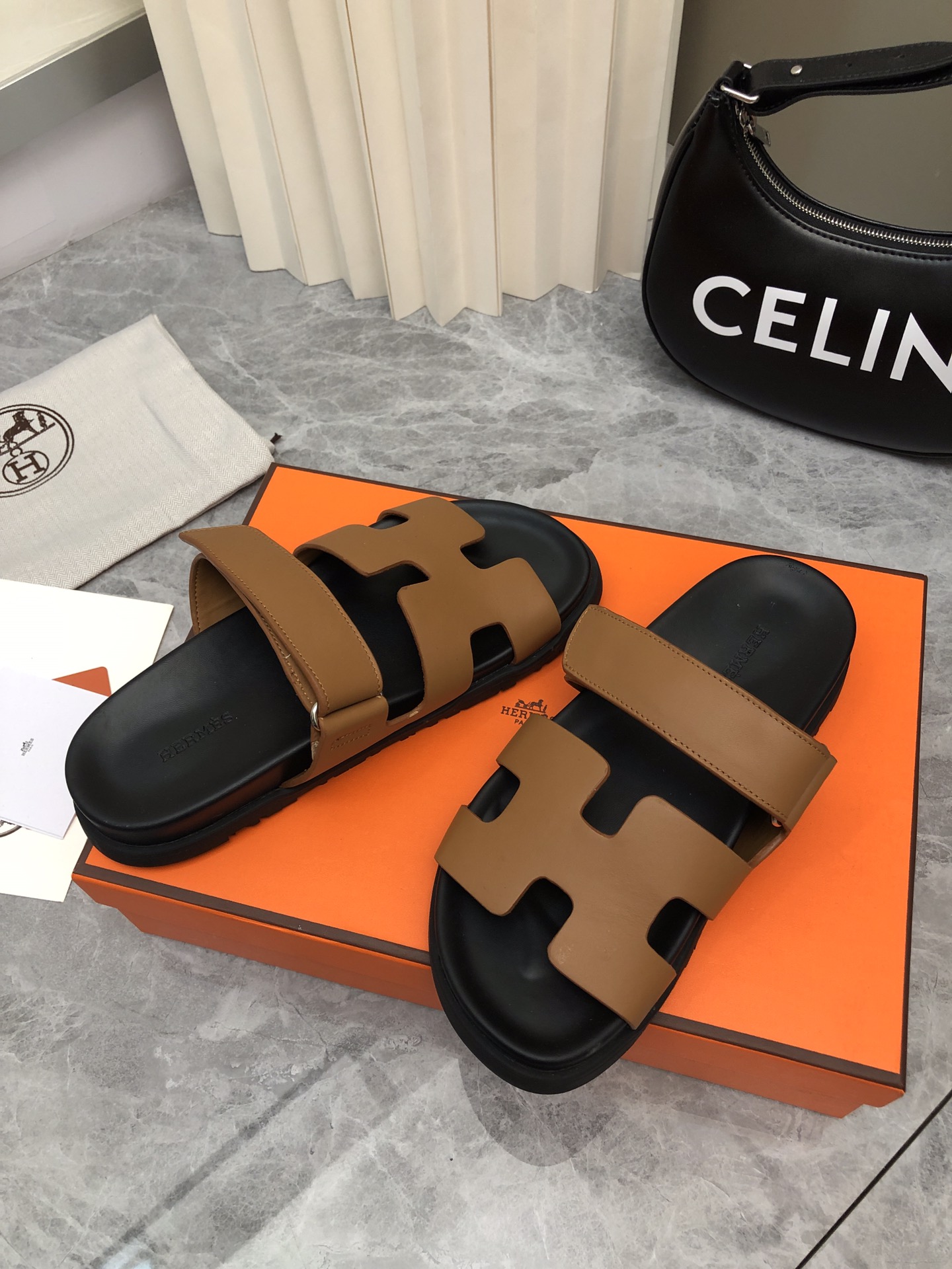 Hermes Chypre Sandals - Image 3