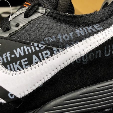 Off-White Nike Air Max 90 Black AA7293-001 - Image 36