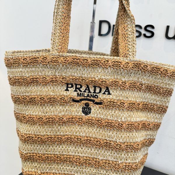 Prada Straw Bag
