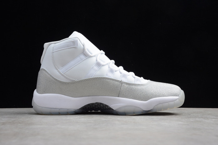 AIR Jordan 11 White Metallic Silver Vast Grey AR0715-100 - Image 6