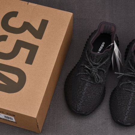 Yeezy Boost 350 V2 BLACK REFLECTIVE FU9007 - Image 13