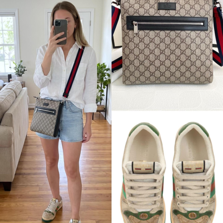 Gucci Shoes & Bag Set