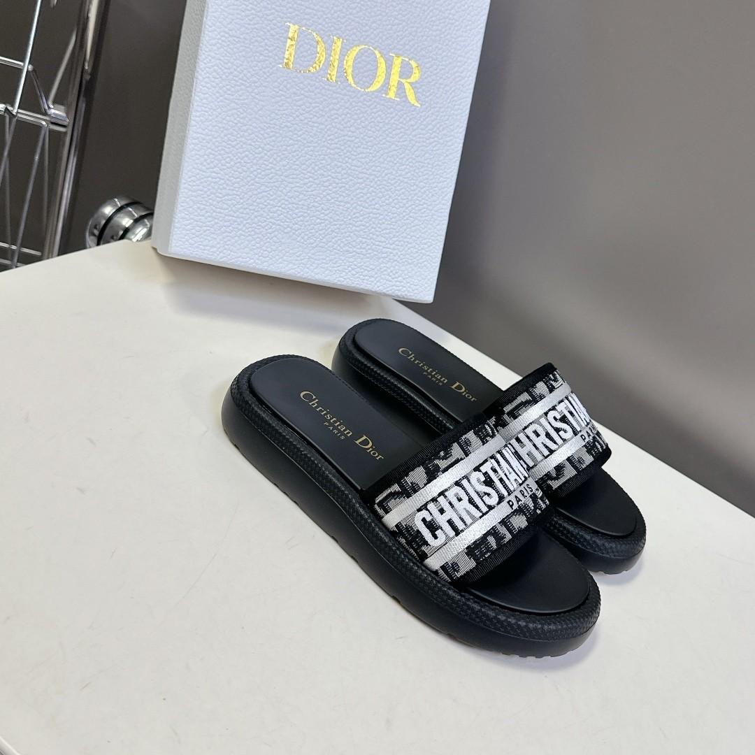 Dior Slipper Sandals - Image 3