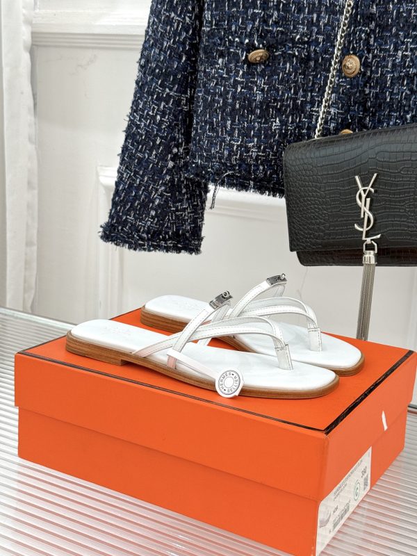 Hermès Kelly Buckle Flip-Flops