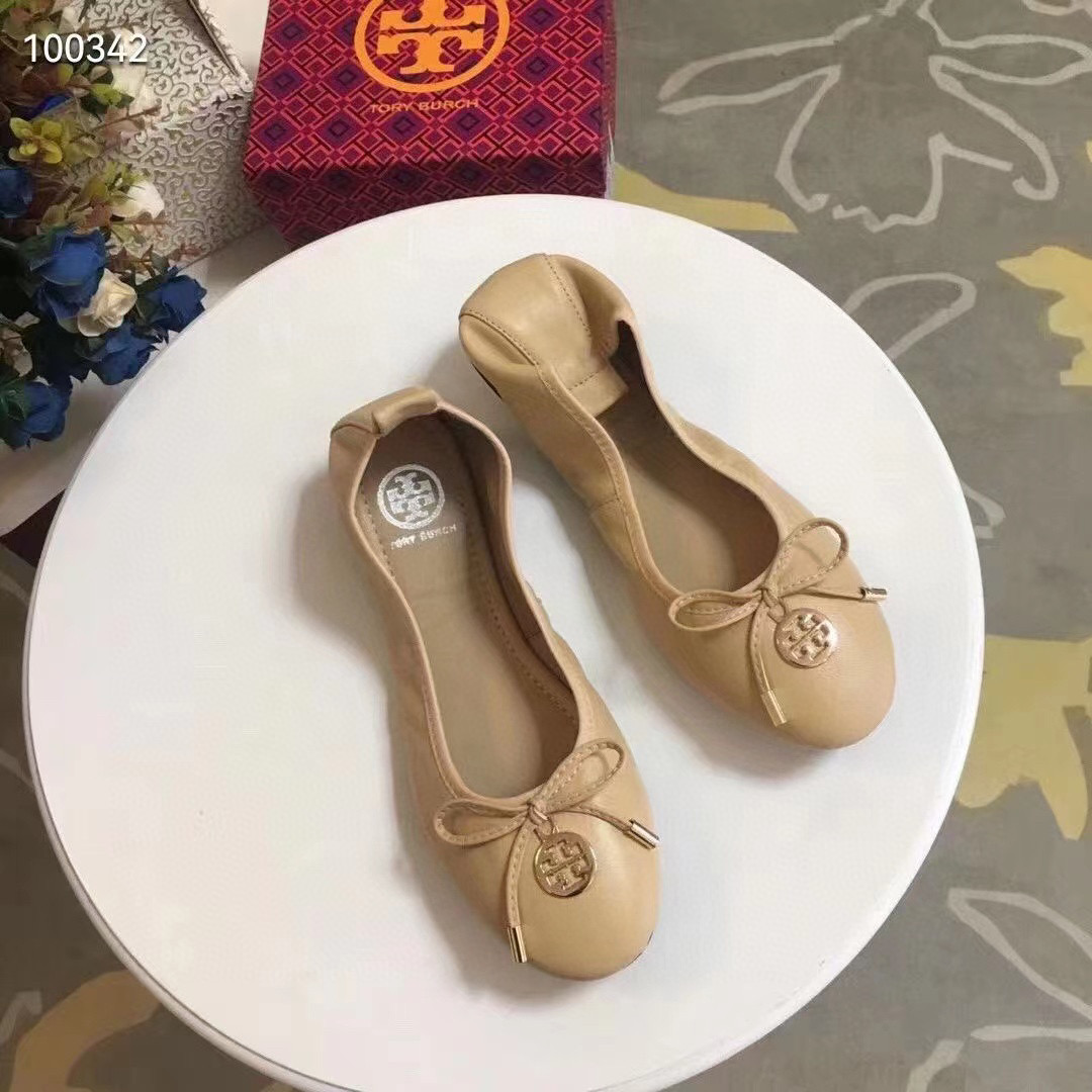 Tory Burch Leather Round Bow  Sandals Slide - Image 2