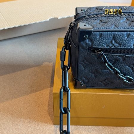 LV Mini Soft Trunk Monogram Taurillon Bag - Image 5