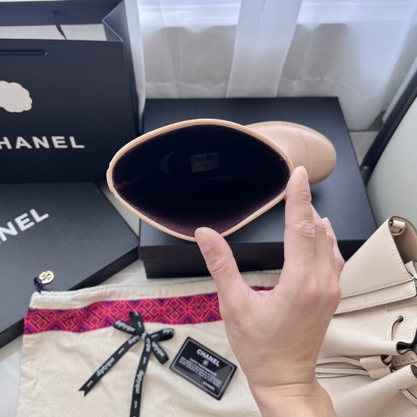 Chanel Rain Boots
