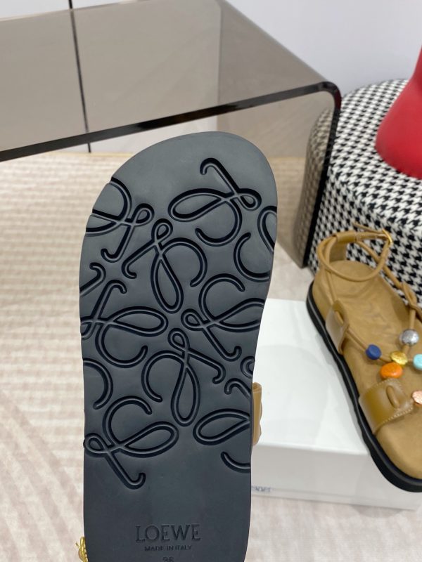Loewe Pebble Sandals
