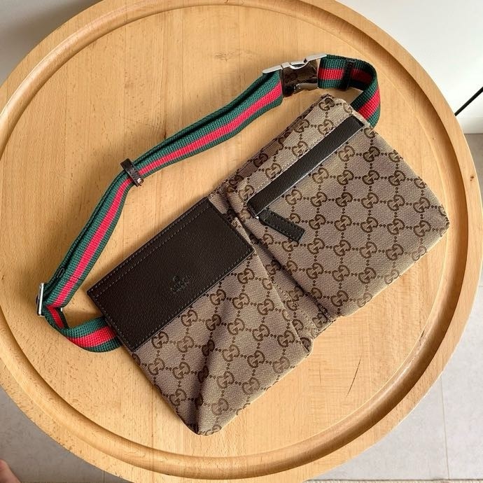 Gucci Canvas Waist Bag - Image 3