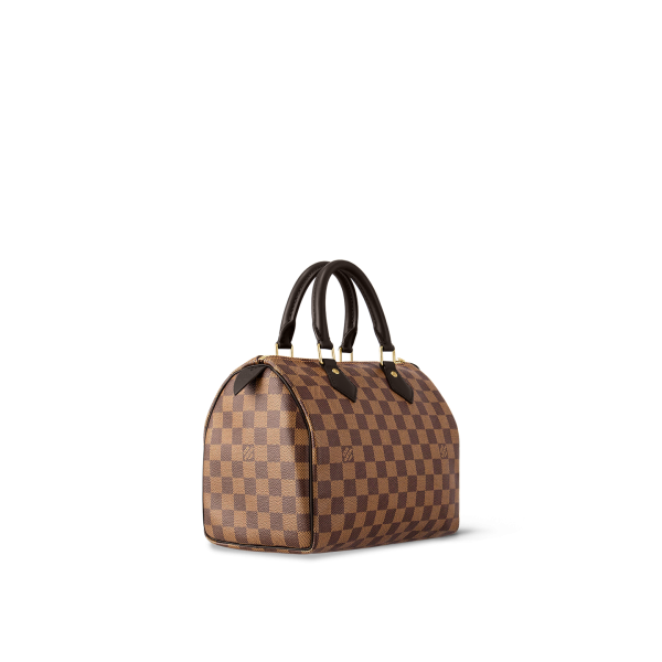 LV Speedy 25 Damier Ebene Women Handbag