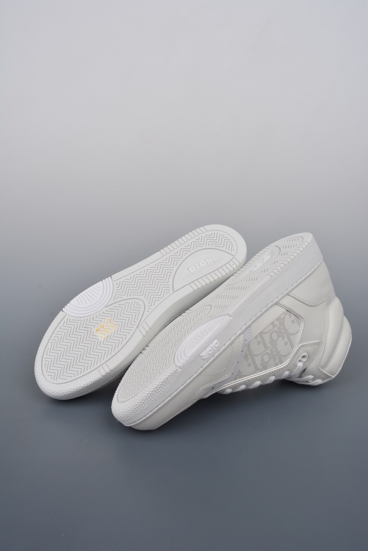 Dior B27 Sneakers High-Top White (AAA High Quality Version) - Image 4
