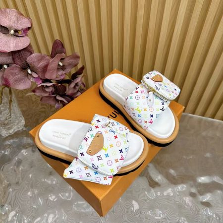 LV x TM Pool Pillow Flat Comfort Mule - Image 4