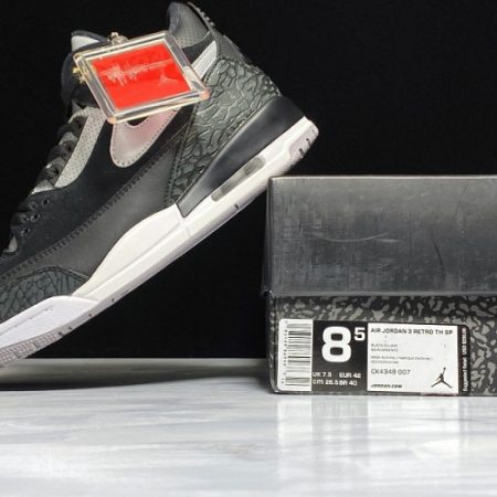 Air Jordan 3 Tinker Black Cement Grey CK4348-007 - Image 11