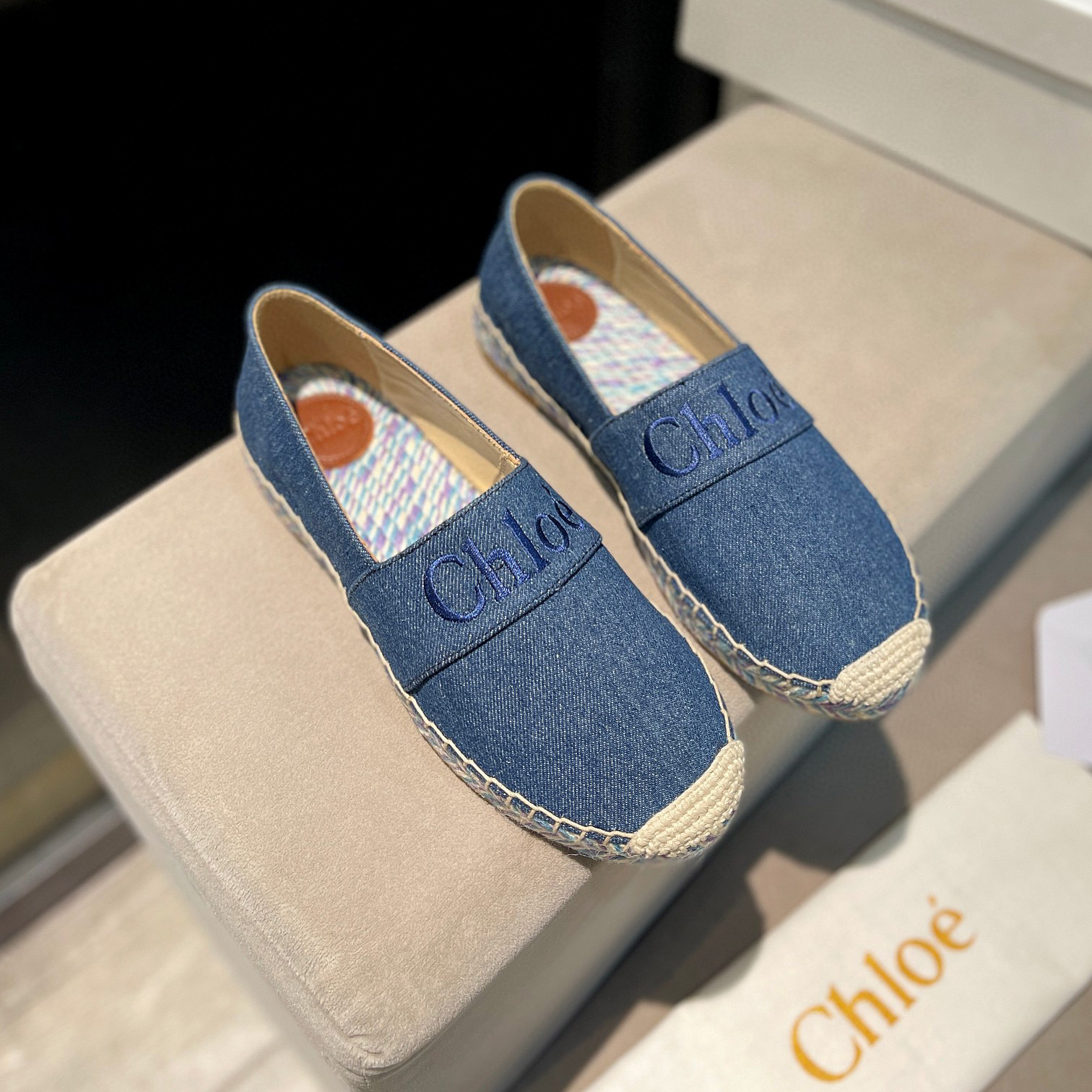 Chloe Cotton Cloth Women's Casual Shoes Shoes Sandal - Image 3