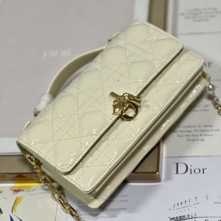 Dior Miss Mini Bag Patent Cannage Bag - Image 5