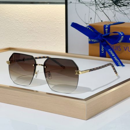LV Clockwise Canvas sunglasses Top quality - Image 2