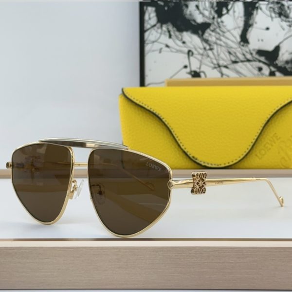 Loewe Oval Sun Protection Sunglasses Top Quality