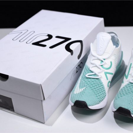 Nike Air Max 270 Flyknit (White) - AH6803-301 - Image 13