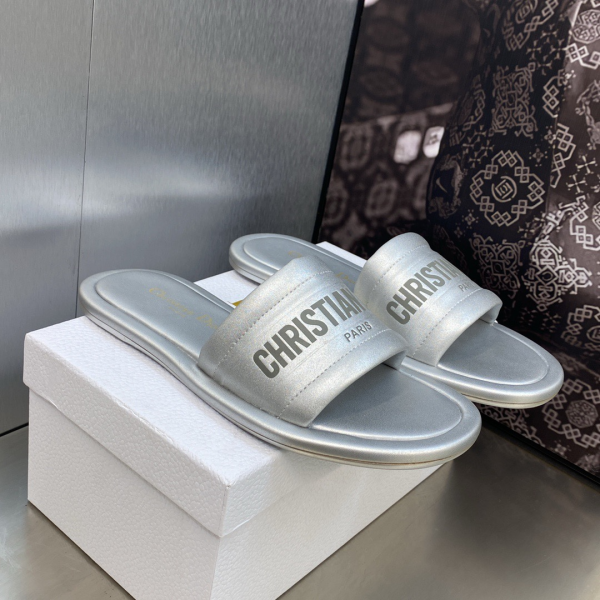 Dior Every-D Leather Fashion Flip-flops Shoes Sandal