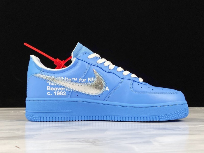Off-White Nike Air Force 1 MCA Blue CI1173-400 - Image 33