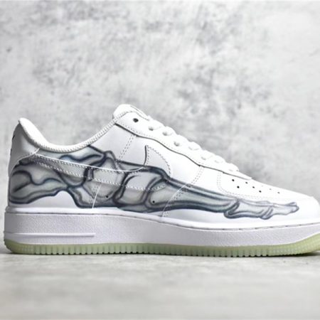 Nike Air Force 1 LowSkeleton Halloween (2018) BQ7541-100 - Image 3