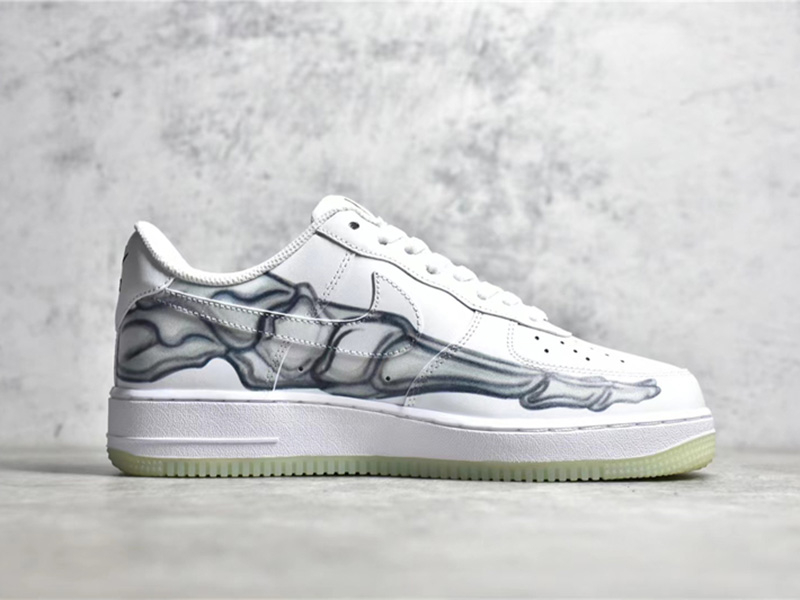 Nike Air Force 1 LowSkeleton Halloween (2018) BQ7541-100 - Image 3