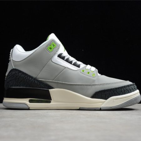 AIR JORDAN 3 RETRO ??CHLOROPHYLL???? 136064 006 - Image 8