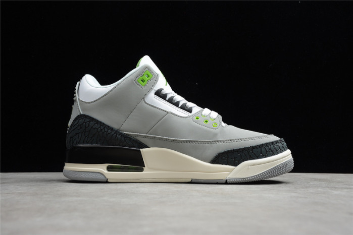 AIR JORDAN 3 RETRO ??CHLOROPHYLL???? 136064 006 - Image 8