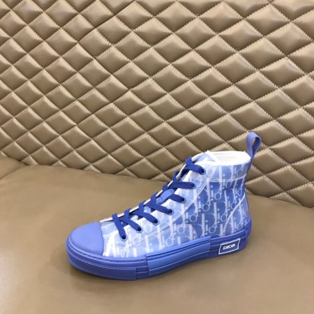 Dior B23 Oblique High Top Shoes white T004801-1069 - Image 5