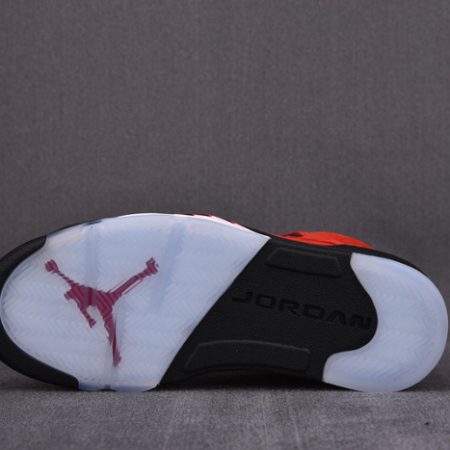 Air Jordan 5 Raging Bull 2021 Red Suede DD0587-600 - Image 6