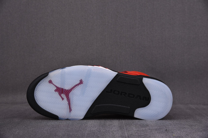 Air Jordan 5 Raging Bull 2021 Red Suede DD0587-600 - Image 6