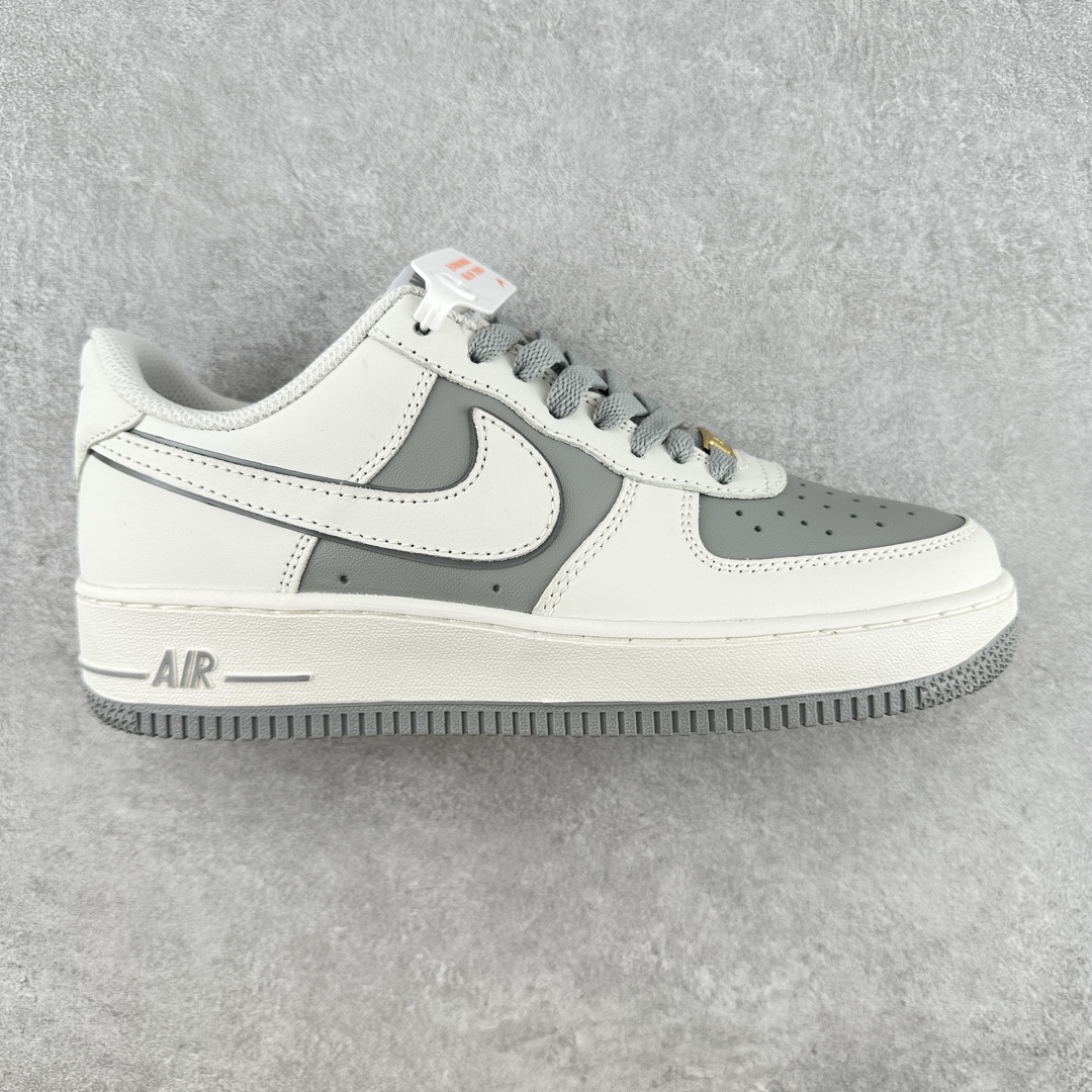 Nike Air Force Fashion White Grey - Image 1