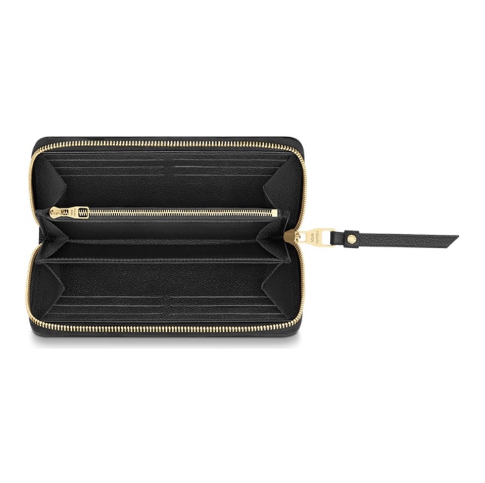 LV Zippy Embossed Cowhide Wallet - Image 2