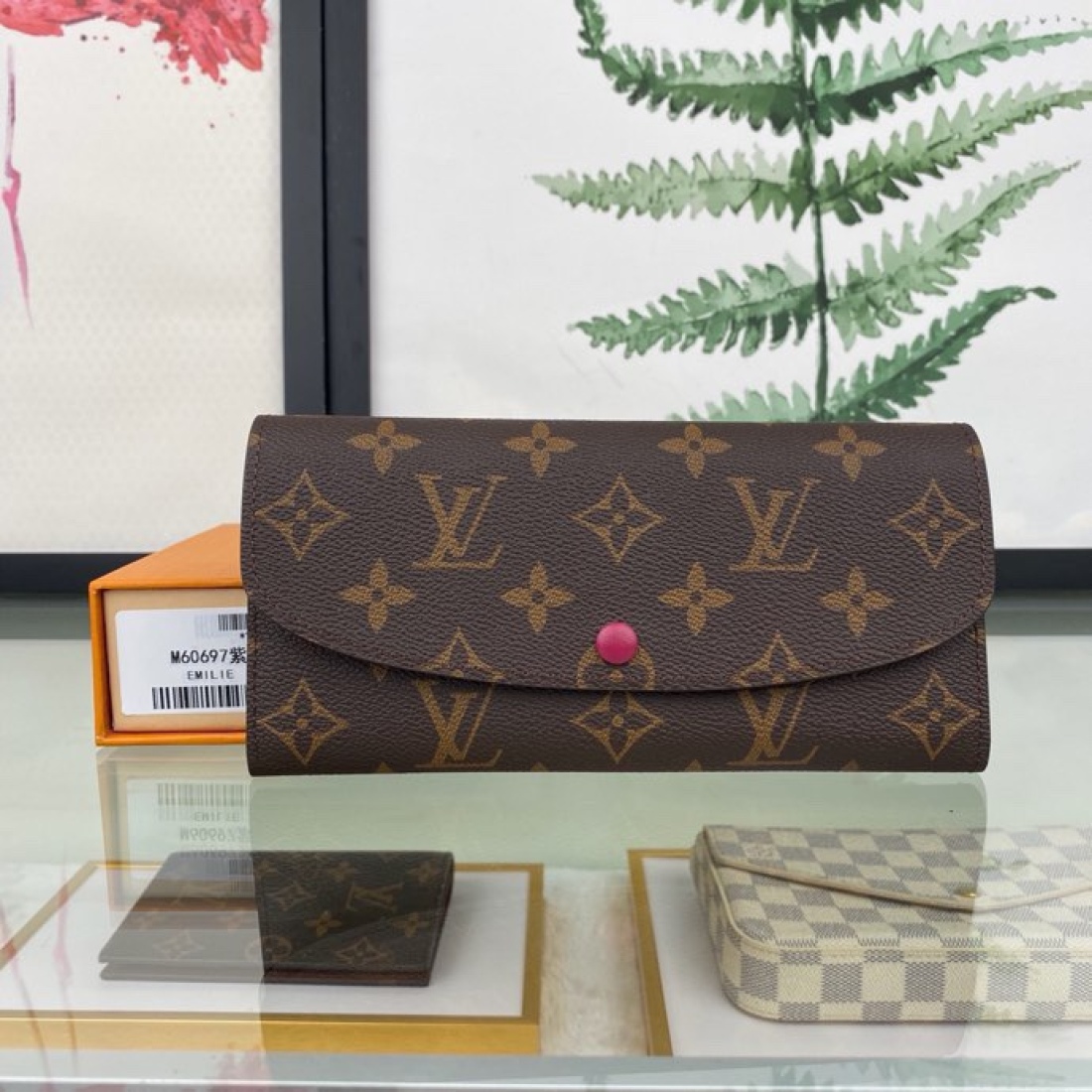 LV Emilie Snap On Wallet M61447 - Image 8