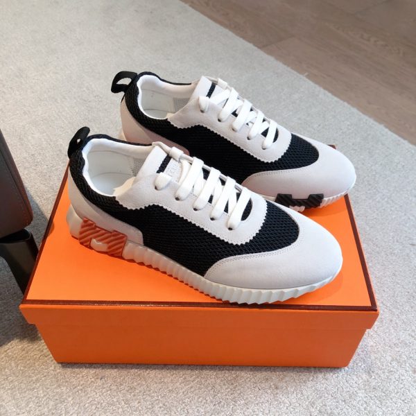 Hermes-trainers 2024 giga Leather low trainers