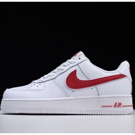 Nike Air Force 1 07 White Red AO2423-102 - Image 1