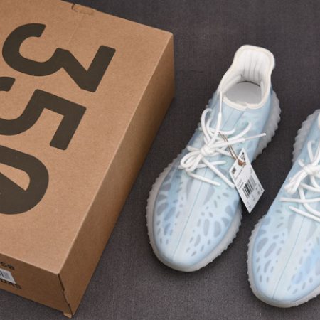 Yeezy Boost 350 V2 Mono Ice GW2869 - Image 12