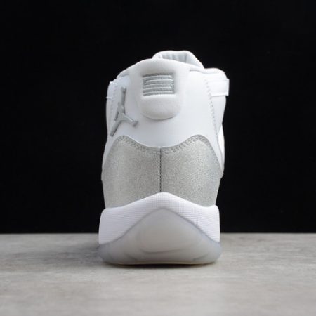 AIR Jordan 11 White Metallic Silver Vast Grey AR0715-100 - Image 11