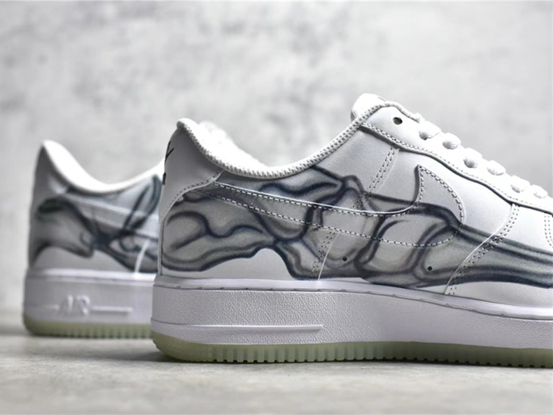 Nike Air Force 1 LowSkeleton Halloween (2018) BQ7541-100 - Image 9