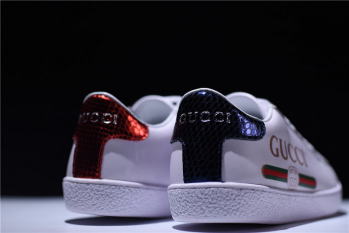 Gucci Ace EMBROIDERED LOW-TOP SNEAKER WITH LOGO - Image 5