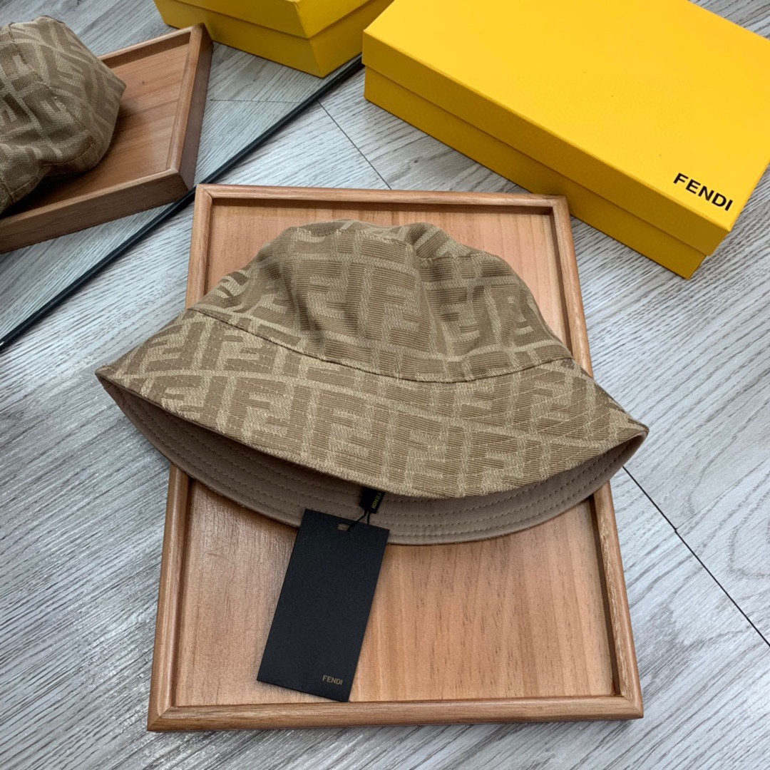 Fendi Breathable And Comfortable Fisherman Hat Sunhat - Image 1