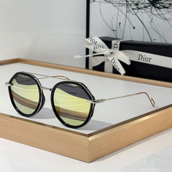 Dior Alloy Sunglasses With Reflective Frames Top quality