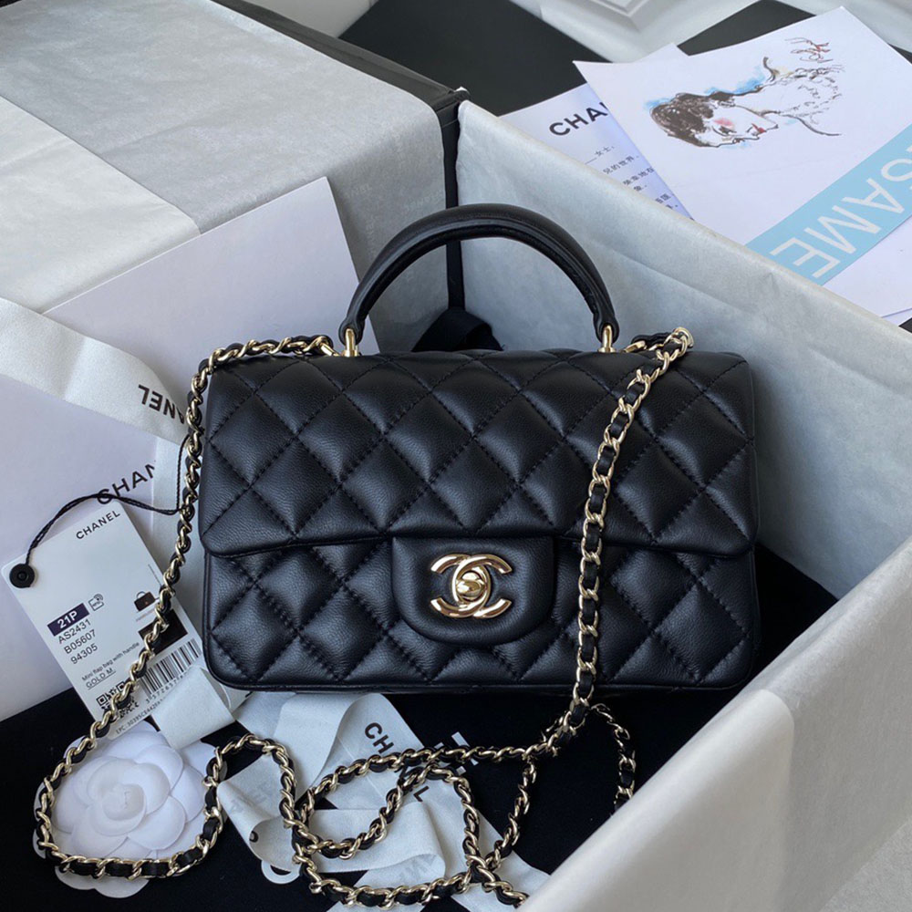 Chanel Mini Top Handle CF - Image 3