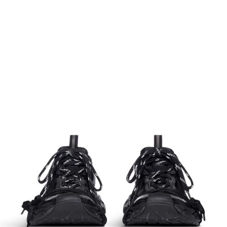 Balenciaga 3XL Sneaker- Panelled-Mule-Black - Image 3