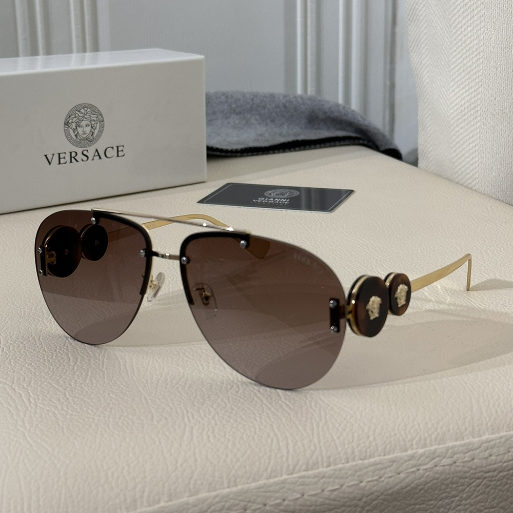 Versace  Rimless Sunglasses Top Quality - Image 3