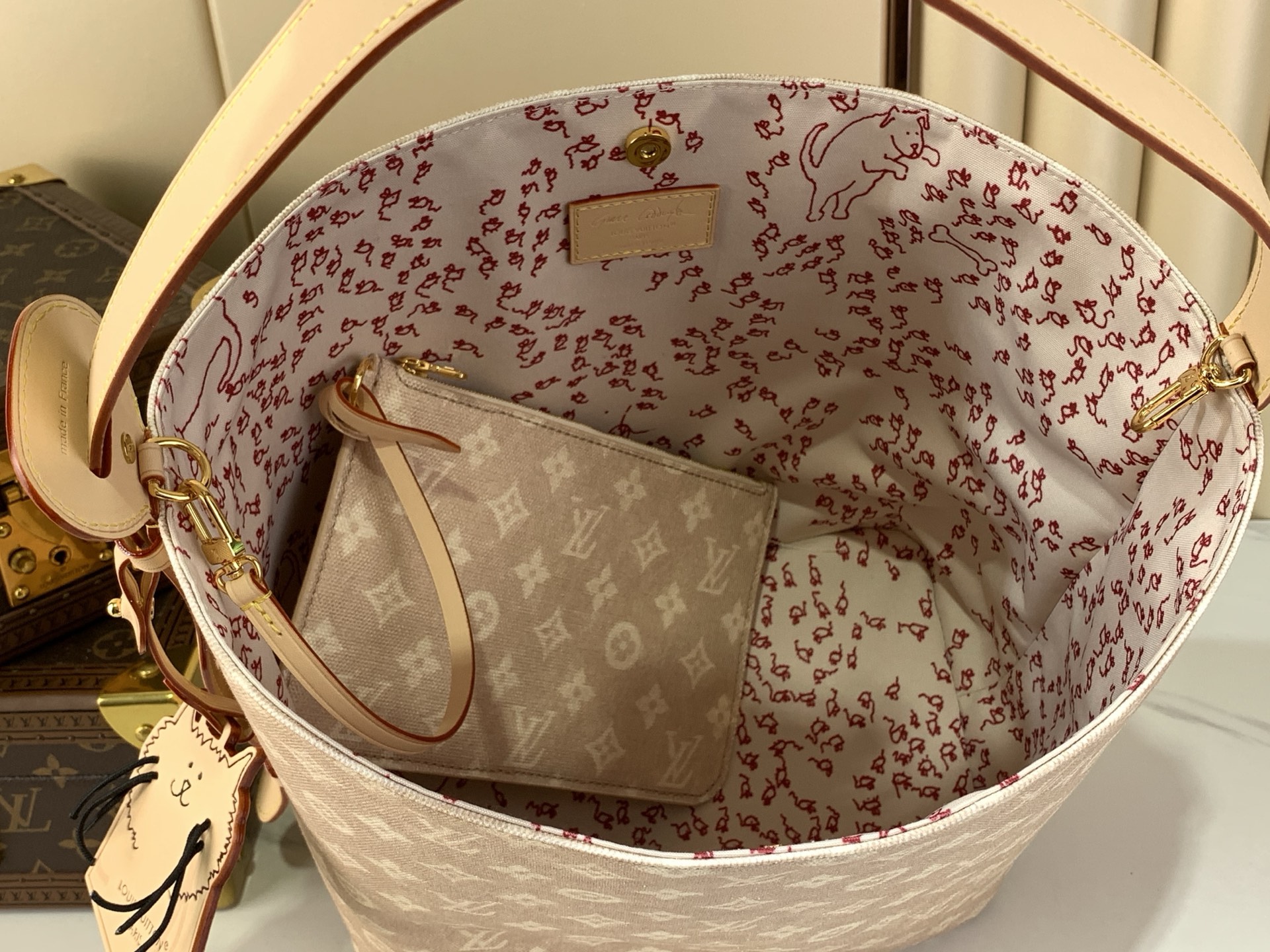 LV All in BB Large Handbag - 10A mirror version - Image 7