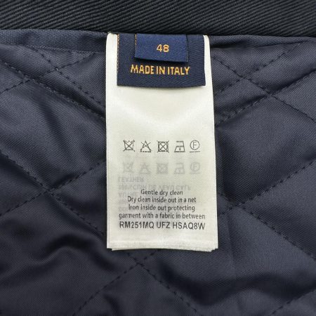 LV Embossed Monogram Cotton Varsity Jacket - Image 7