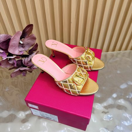 Valentino Women VLogo Slide Pumps - Image 3