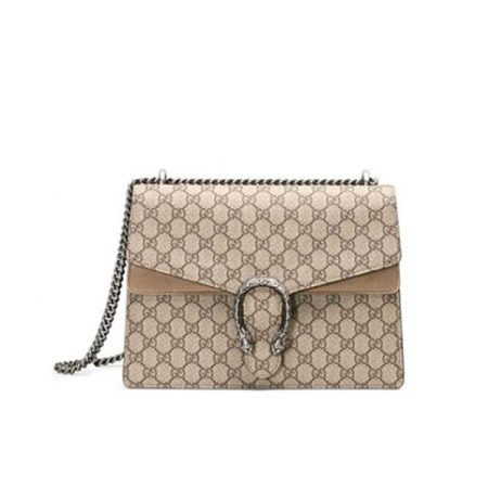 Gucci Dionysus GG Supreme Small Shoulder Bag With Beige - Image 5