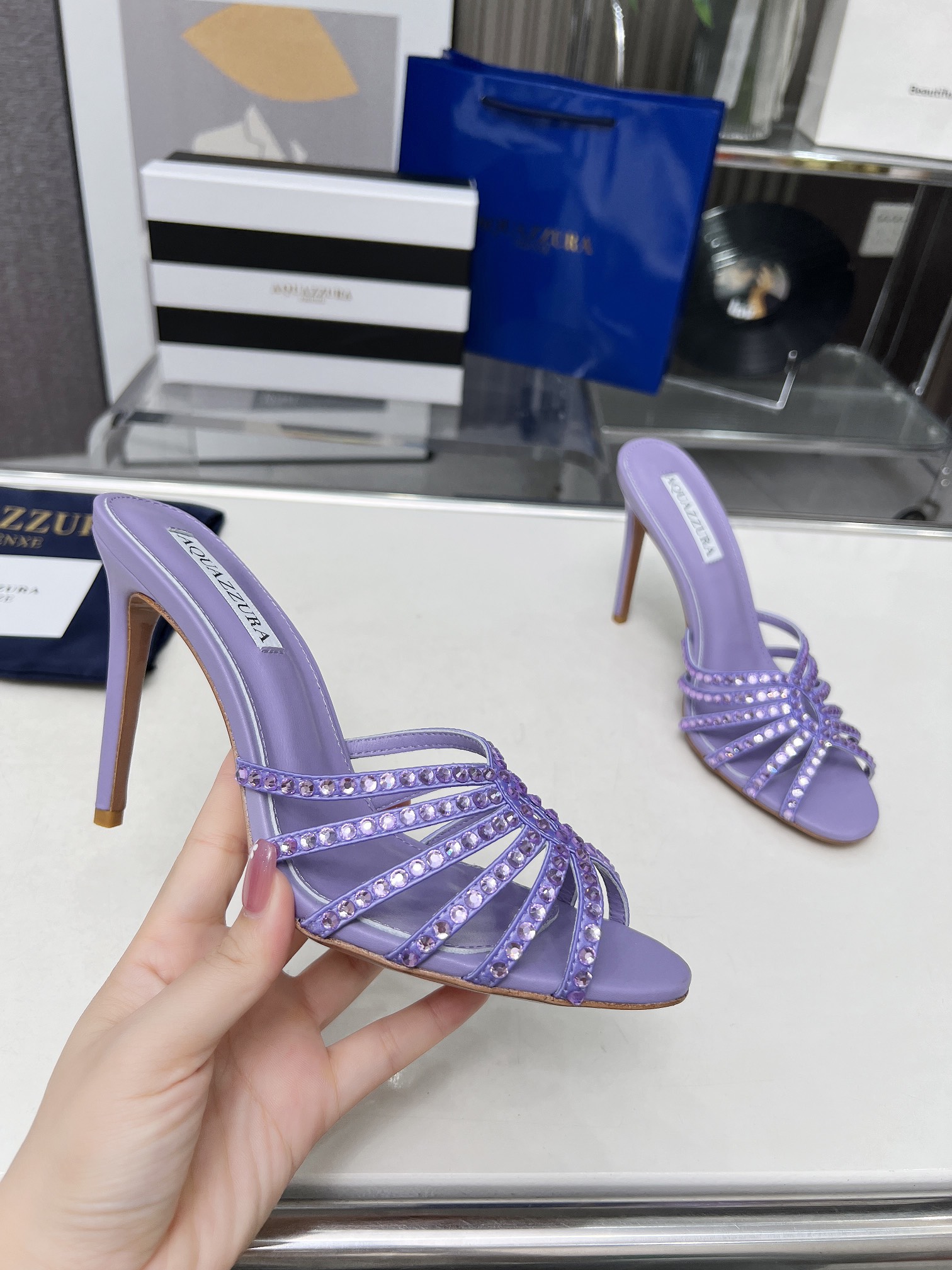 Aquazzura Gatsby Sling Pumps - Image 9